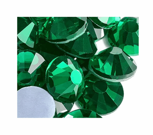 Swarovski Type strass 100pcs Emerald extra small size:ss3