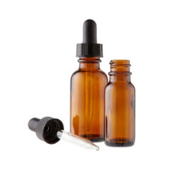 Glass Bottle with Dropper 30ml - 1pcs (mixing colors)