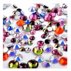 Swarovski type Διάφορα μεγέθη & Χρώματα AB 1440τεμ.