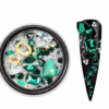 3D Rhinestones & Crystals Mix Blue code: 1