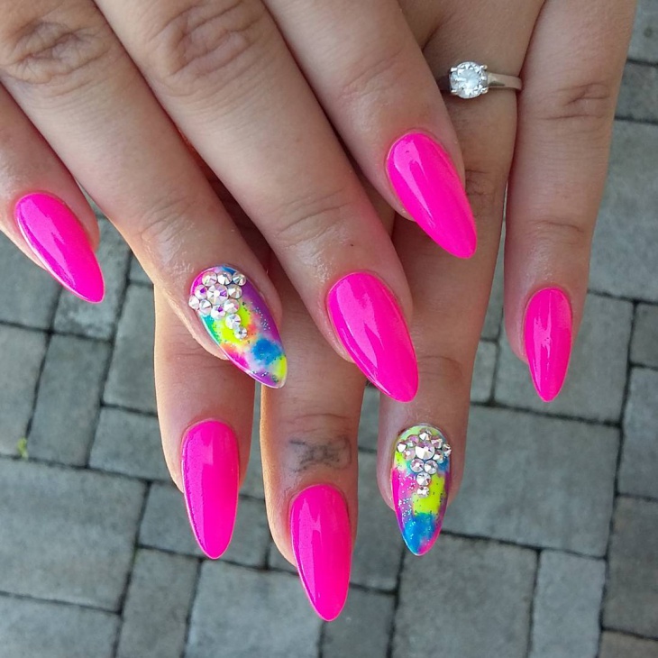 Neon Gel Nails angelsnailproducts | Angels Nail Products