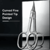 Set: Professional Stainless Steel Nail Clipper Cutter Trimmer, ingrown toe nail
