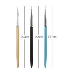 Liner brushes 3pcs