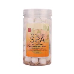 Spa manicure fizz tablets milky & honey 250gr