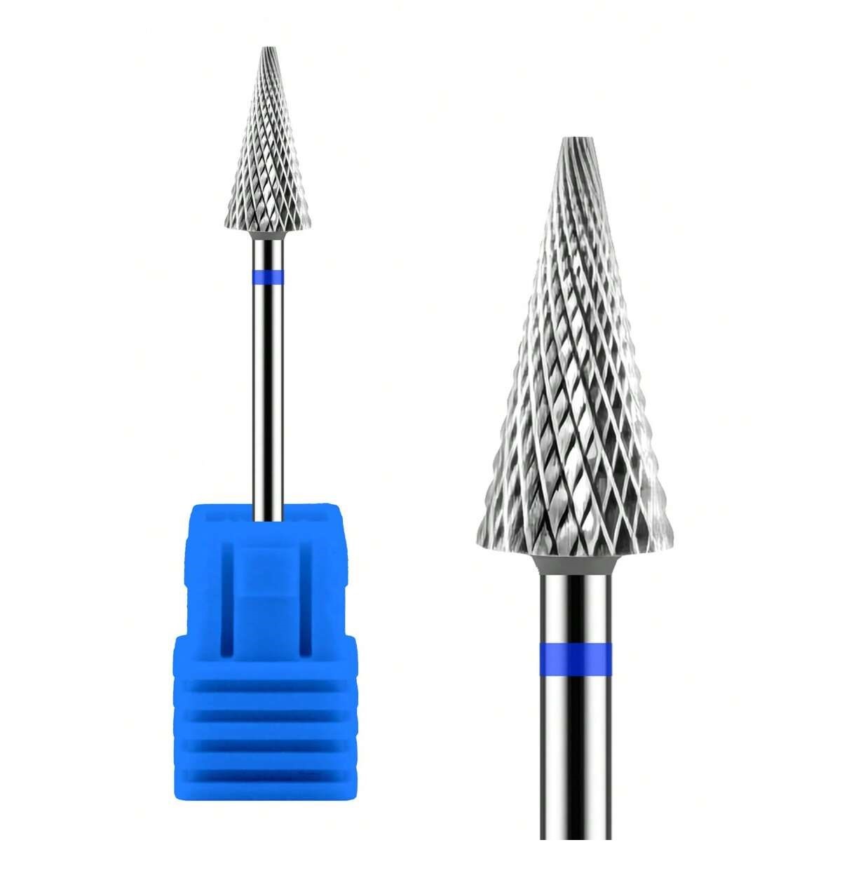 Carbide Nail Drill Bit Cone – Grit: M (medium) 3/32″ Carbide Drill Bit Cone M