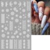 nail stickers F-998 w