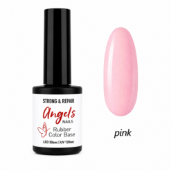 Rubber Base Strong & Repair 15ml Color: Pink (no more lifting)- Self-leveling