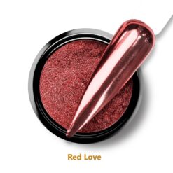 mirror powder red love