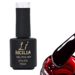 Sicilia Gel Polish Red Glass 008