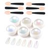 Pearl Chrome Nail Powder 6pcs