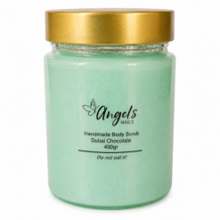 Χειροποίητο Scrub Σώματος & Πεντικιούρ – Dubai Chocolate 400gr